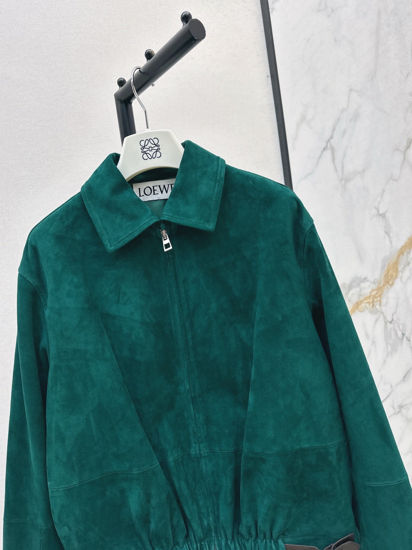 Loe 25fw leather jacket