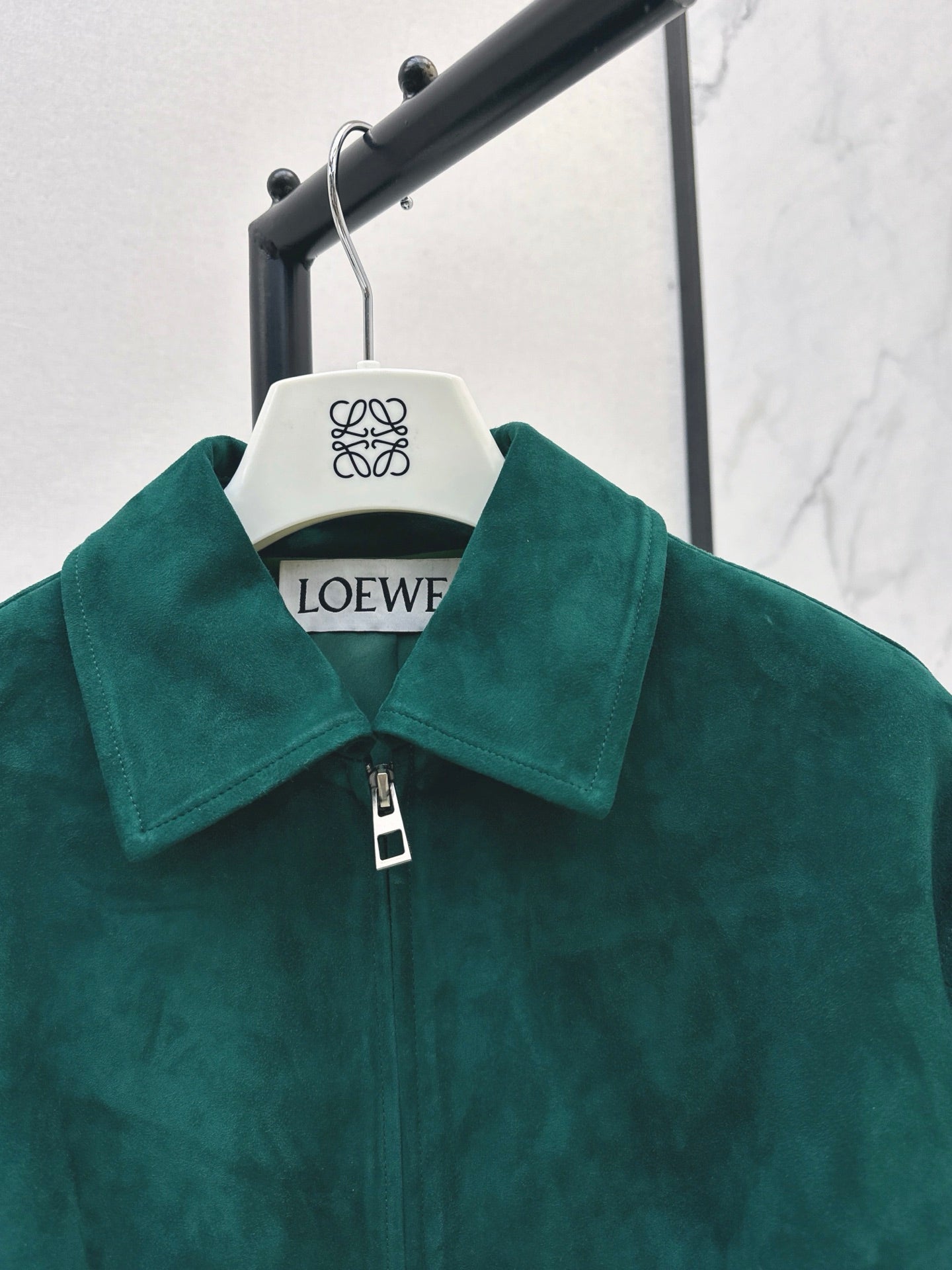 Loe 25fw leather jacket