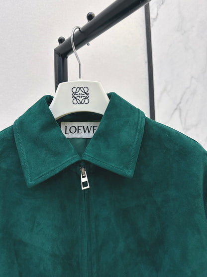 Loe 25fw leather jacket