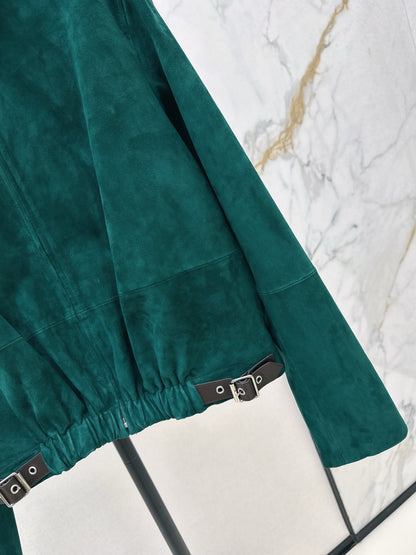 Loe 25fw leather jacket