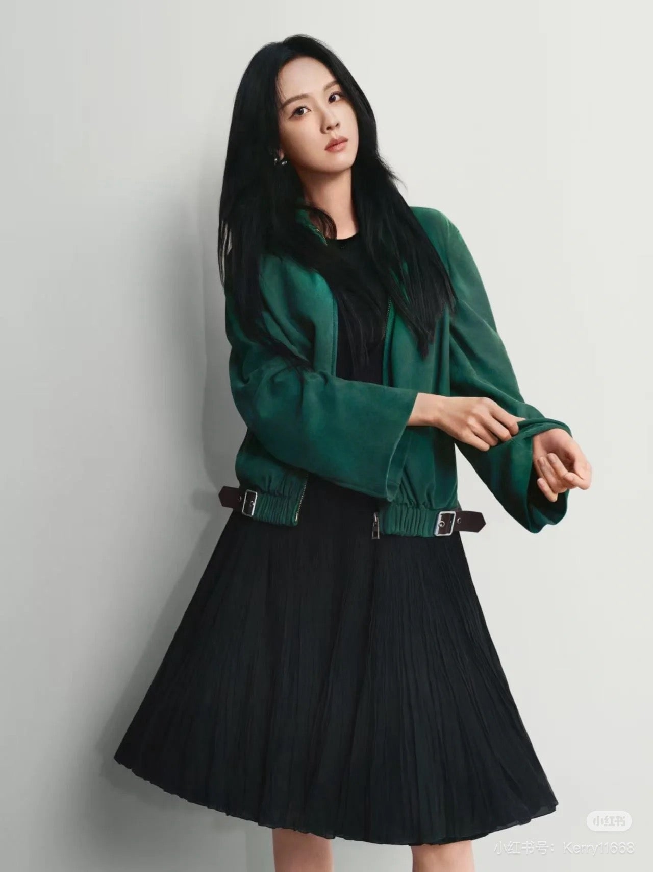 Loe 25fw leather jacket