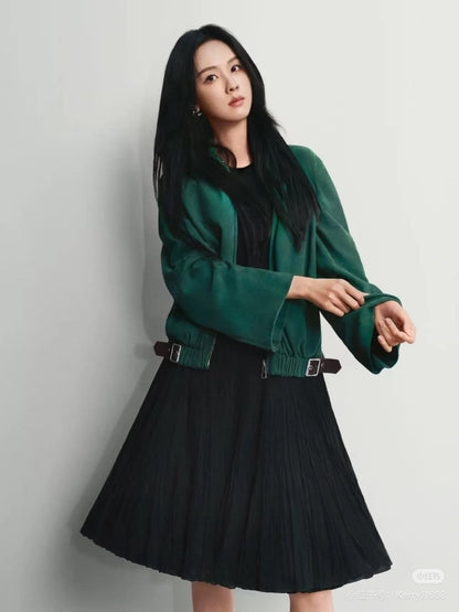 Loe 25fw leather jacket