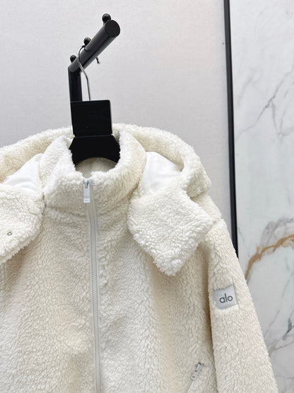 Alo 25fw fleece jacket