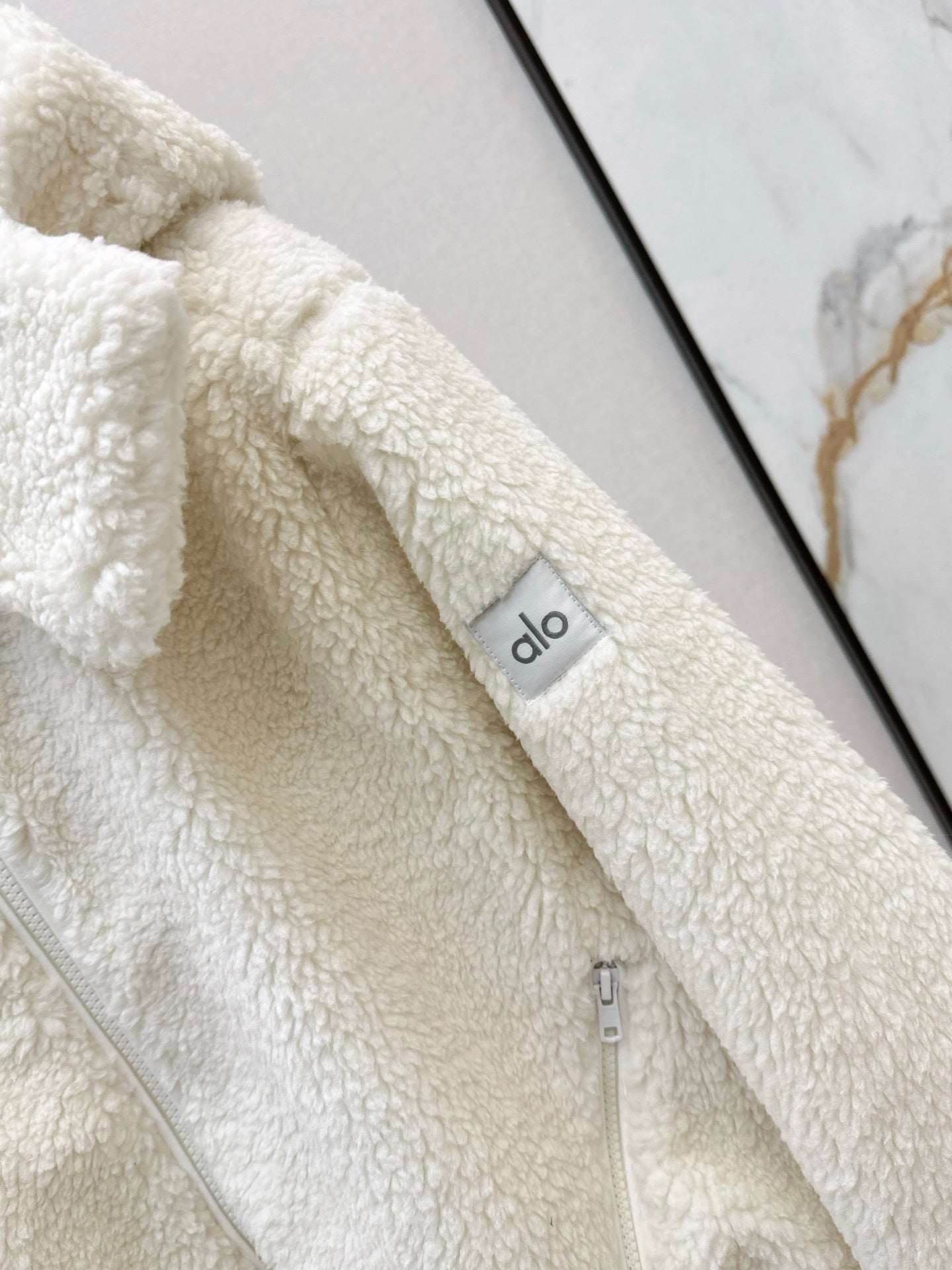 Alo 25fw fleece jacket