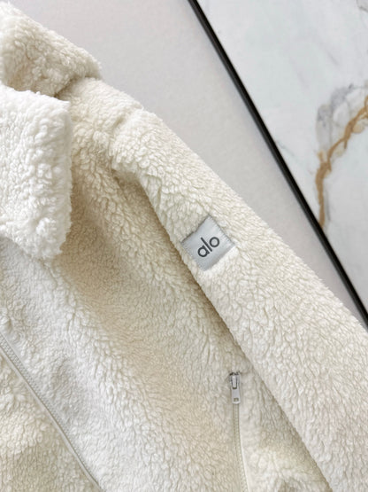 Alo 25fw fleece jacket