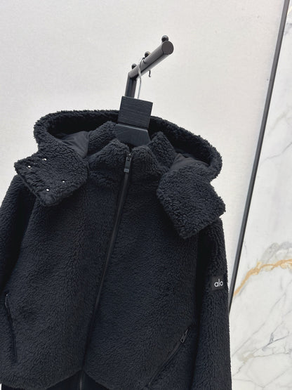 Alo 25fw fleece jacket