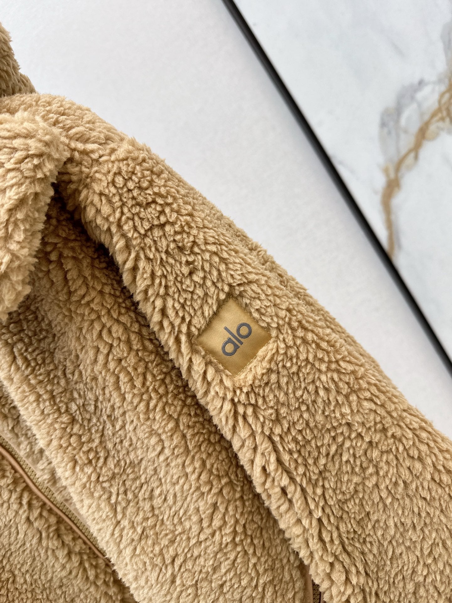 Alo 25fw fleece jacket