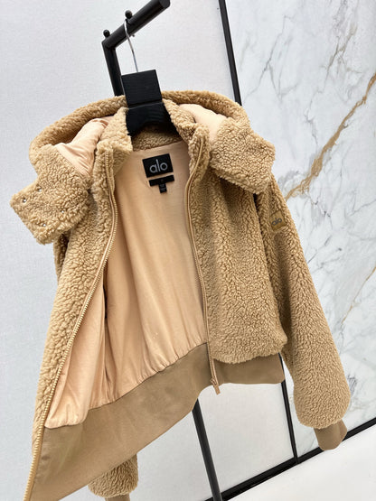 Alo 25fw fleece jacket