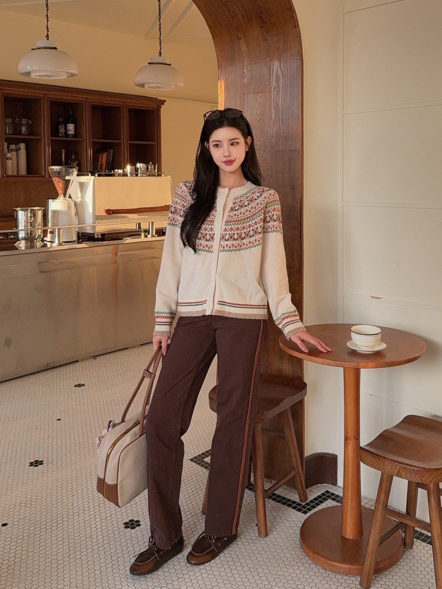 Loro 25fw knit cardigan