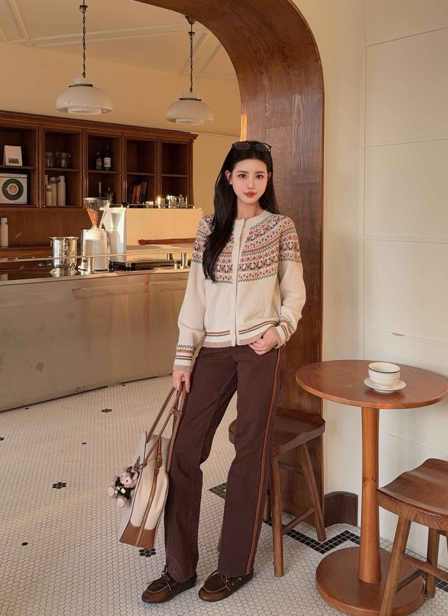 Loro 25fw knit cardigan