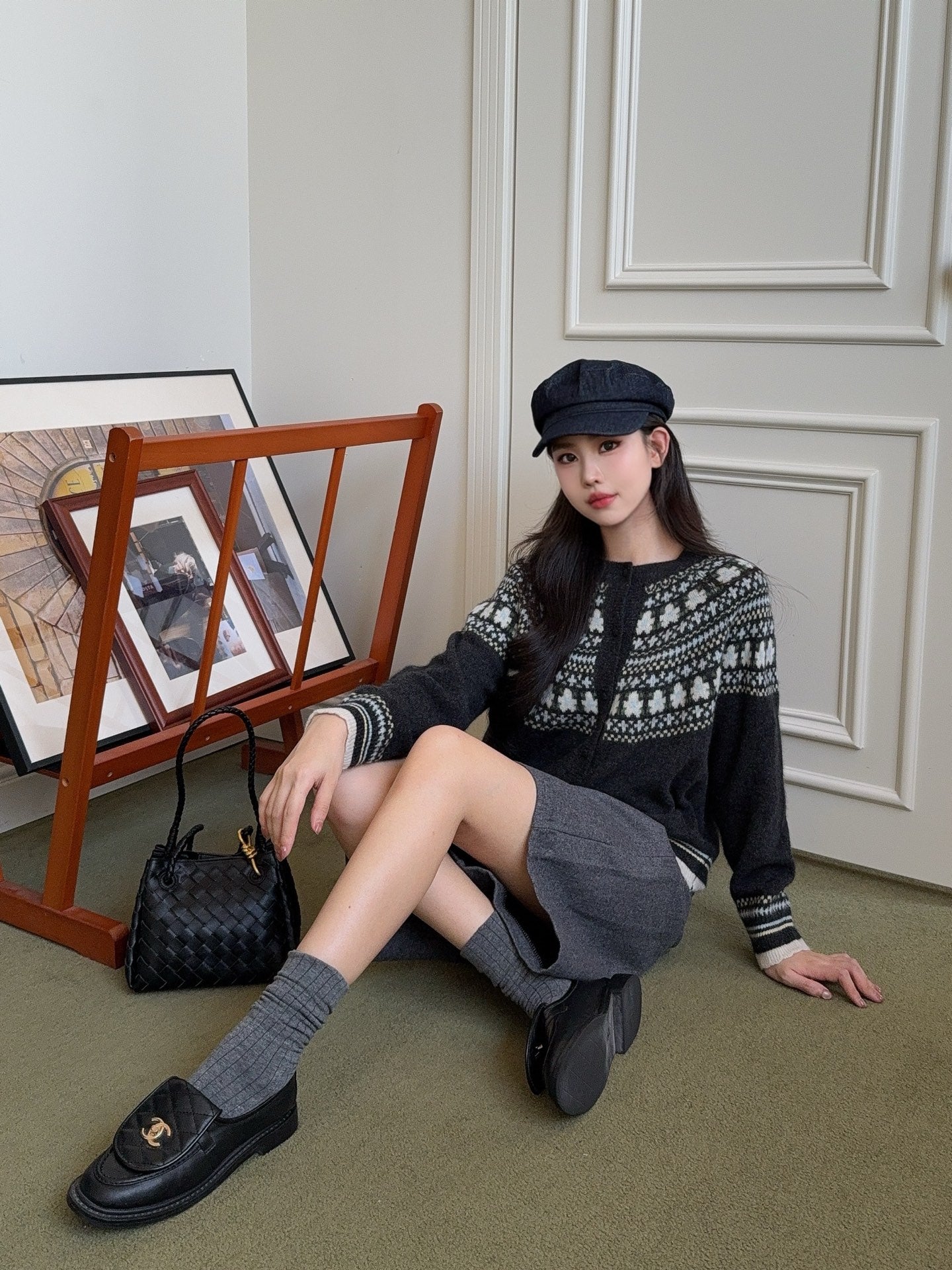 Loro 25fw knit cardigan