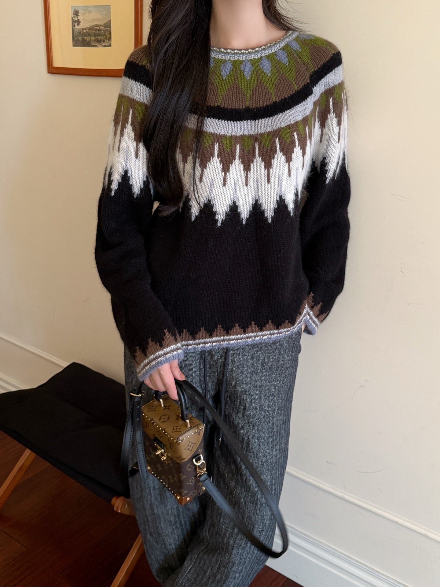 Loro 25fw wool sweater