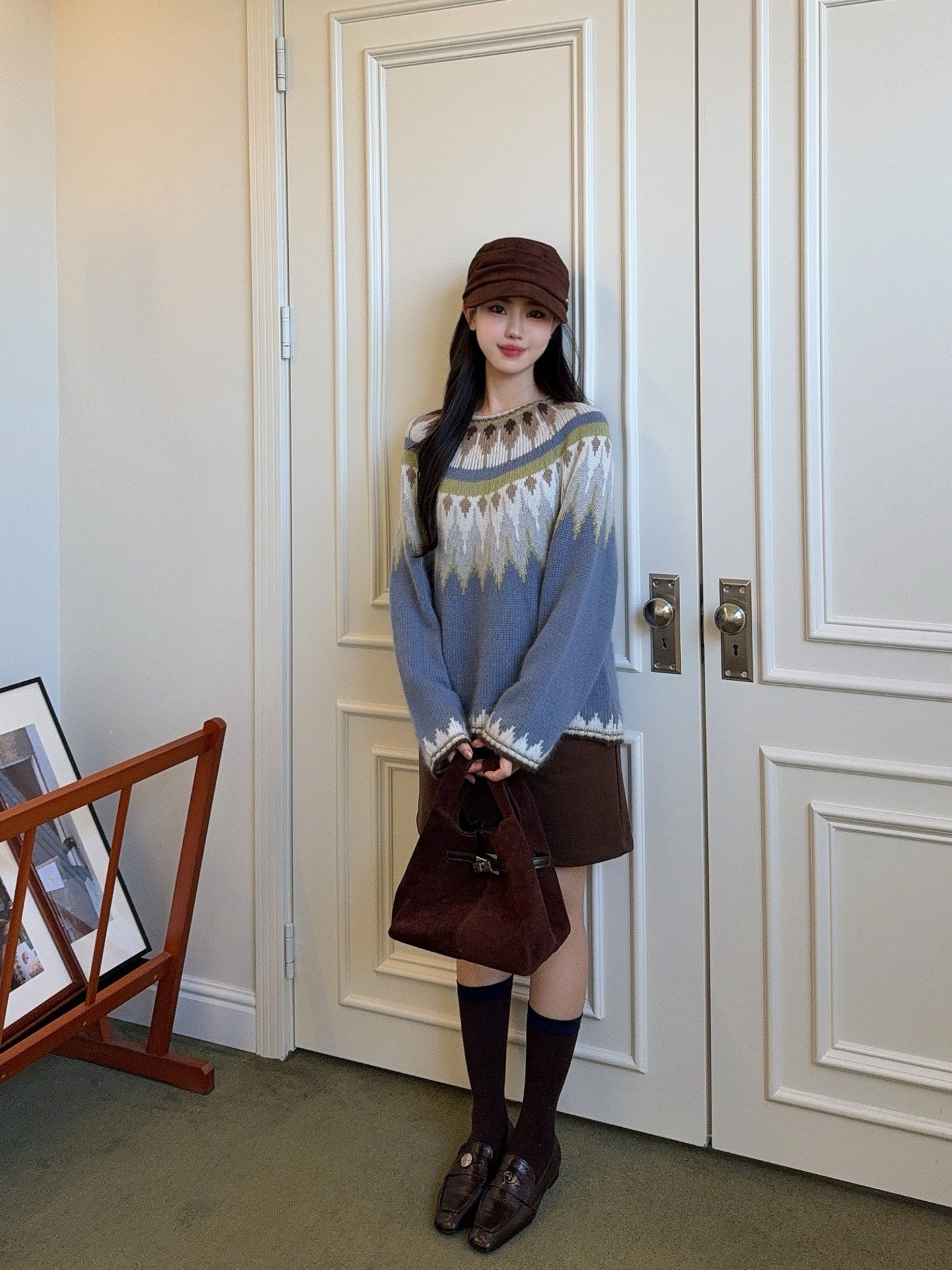 Loro 25fw wool sweater