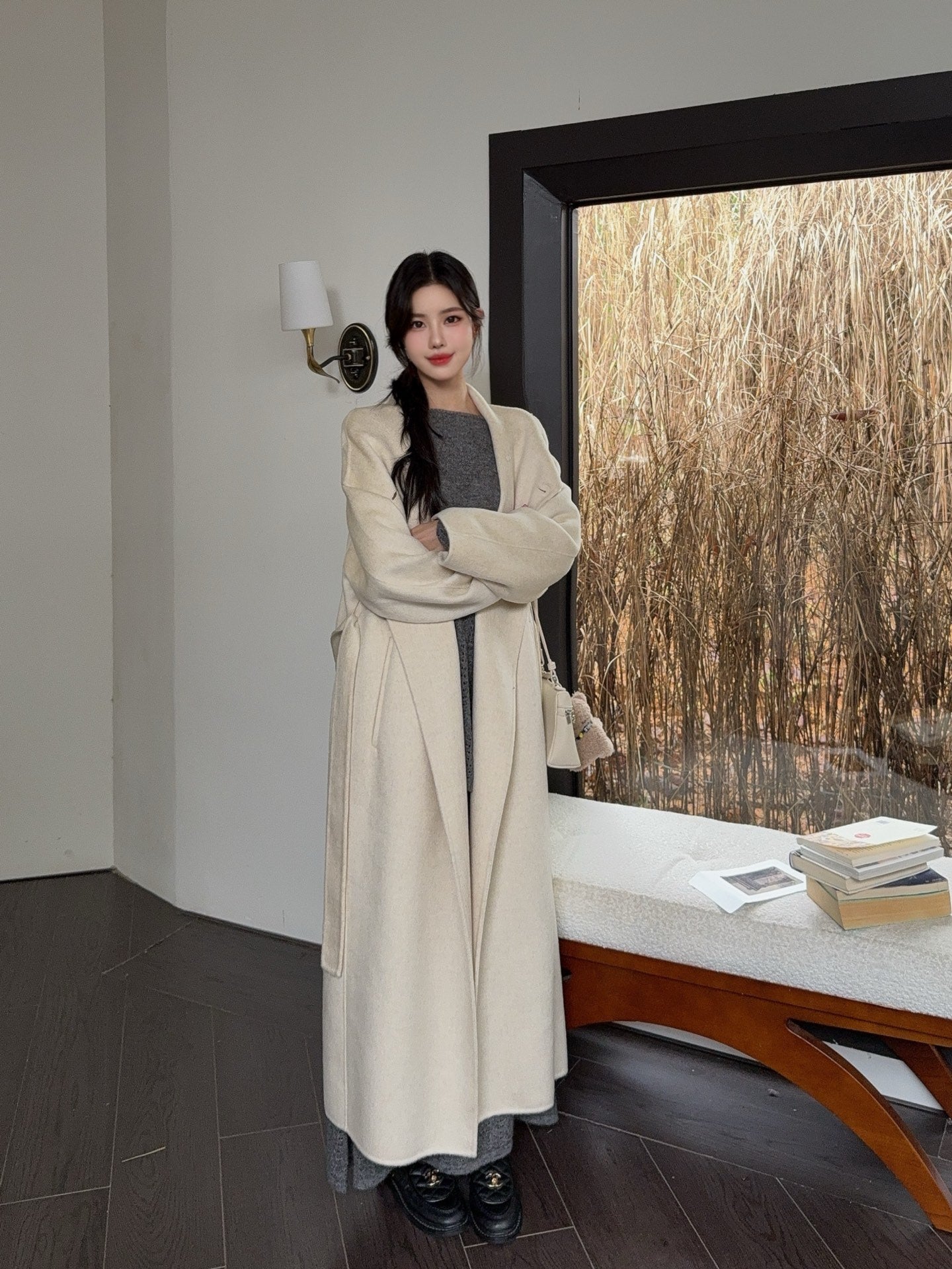 Loro 25fw woolen overcoats