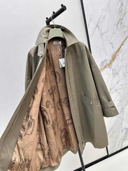 Herm 25fw trench coats