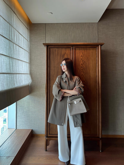 Herm 25fw trench coats