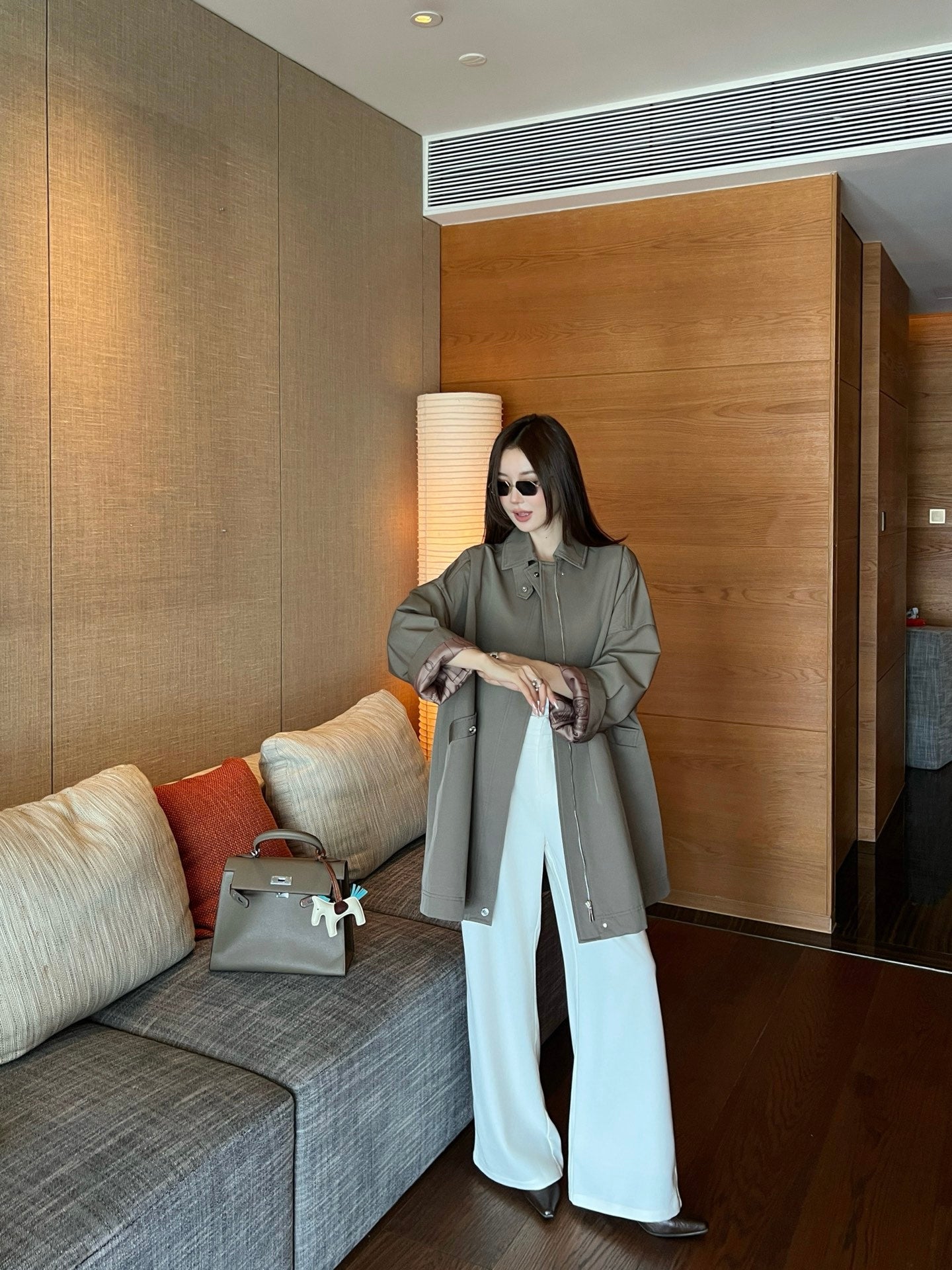 Herm 25fw trench coats