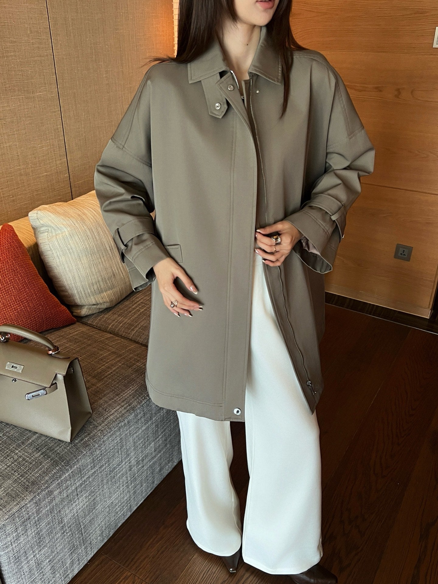 Herm 25fw trench coats
