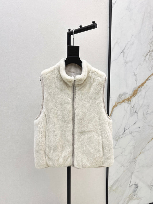 Loro 25fw reversible vest