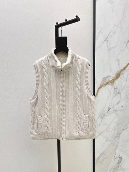 Loro 25fw reversible vest