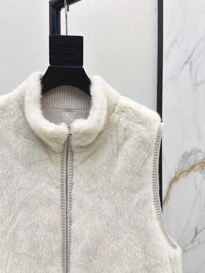 Loro 25fw reversible vest