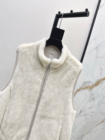 Loro 25fw reversible vest