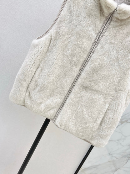 Loro 25fw reversible vest