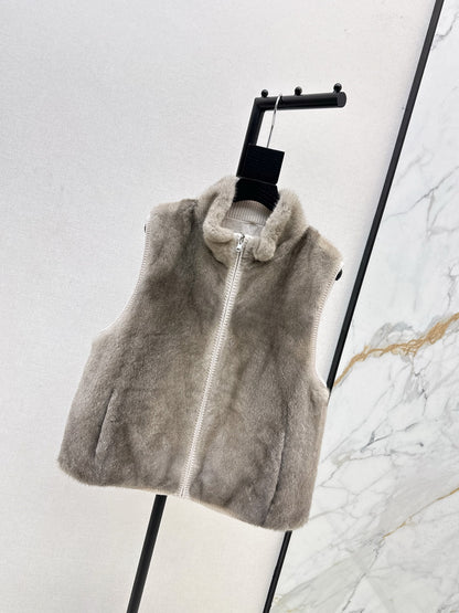 Loro 25fw reversible vest