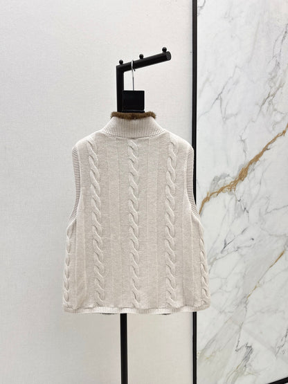 Loro 25fw reversible vest