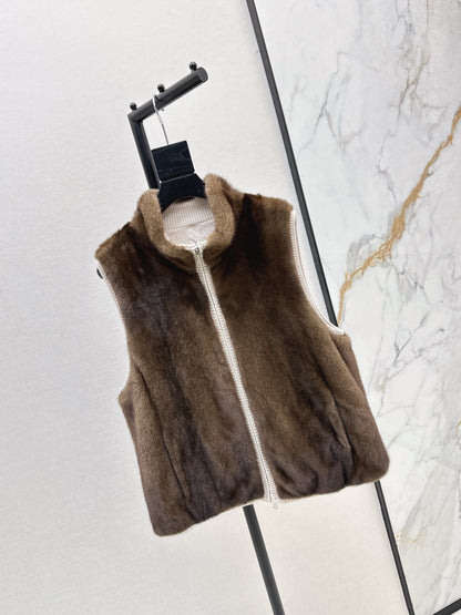 Loro 25fw reversible vest