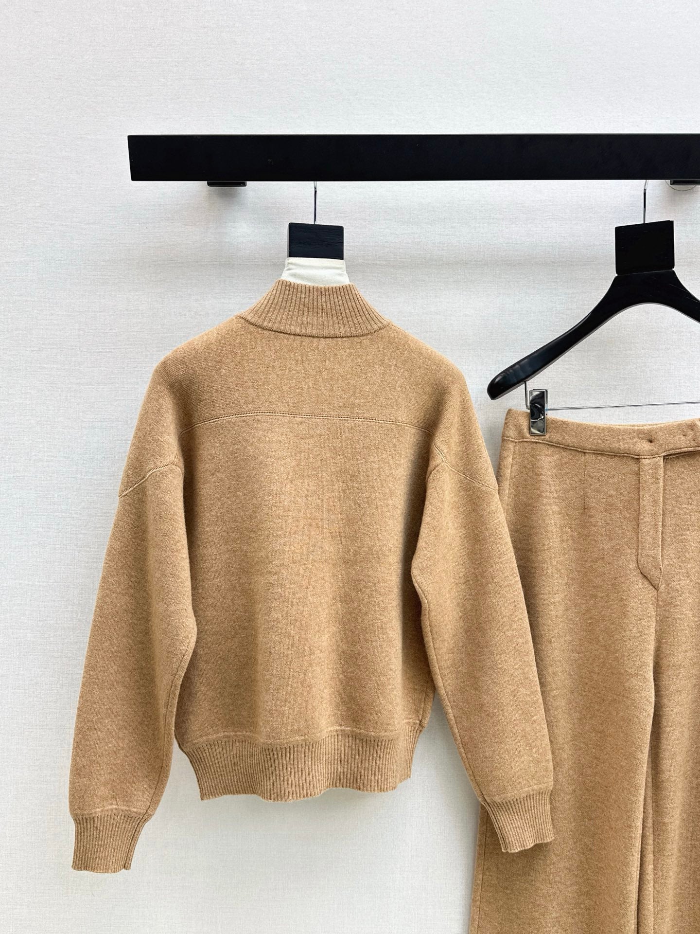 Loro 25fw cashmere jacket straight pants set