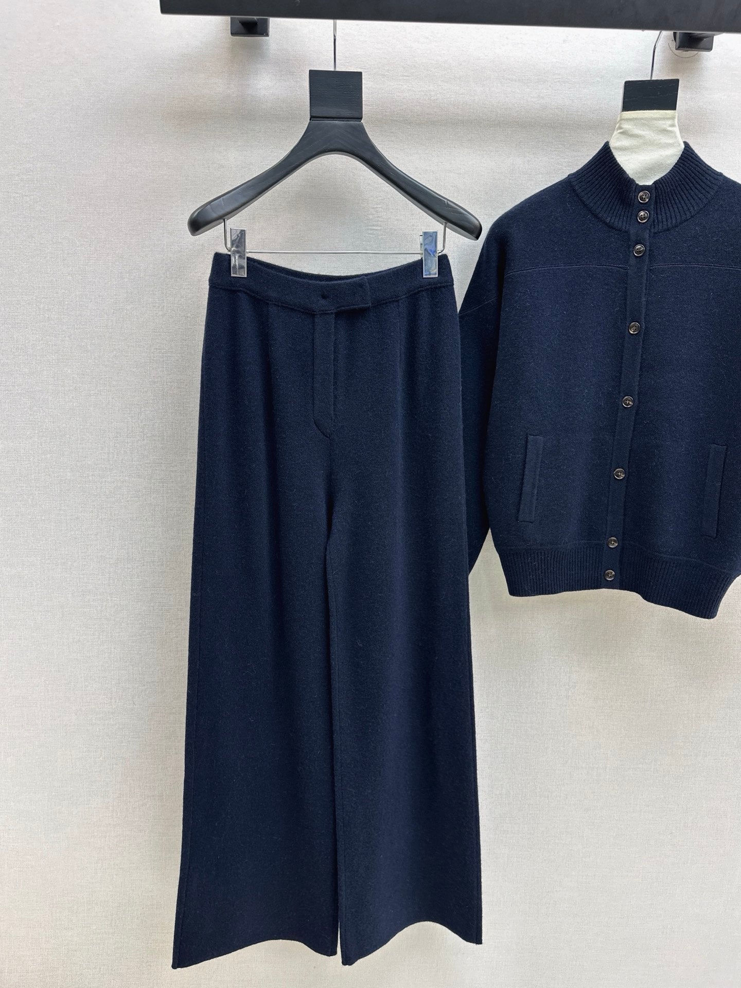 Loro 25fw cashmere jacket straight pants set