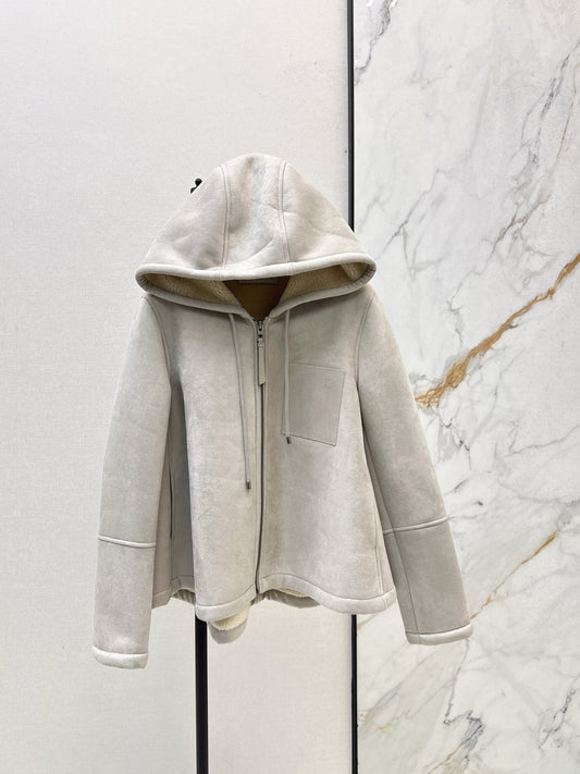Loe 25fw hooded jacket