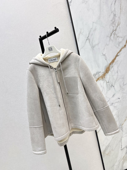 Loe 25fw hooded jacket