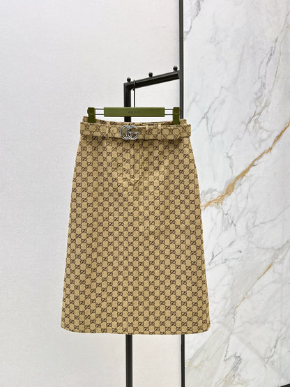 Guc 25fw a-line skirt