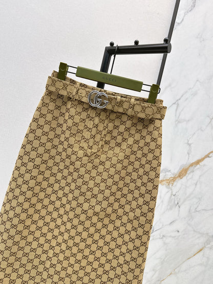 Guc 25fw a-line skirt