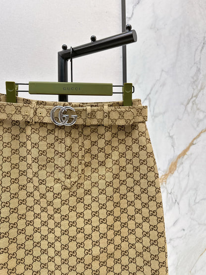 Guc 25fw a-line skirt