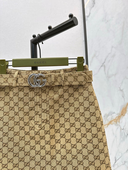 Guc 25fw a-line skirt