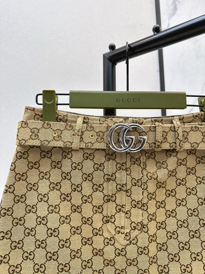 Guc 25fw a-line skirt