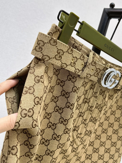 Guc 25fw a-line skirt