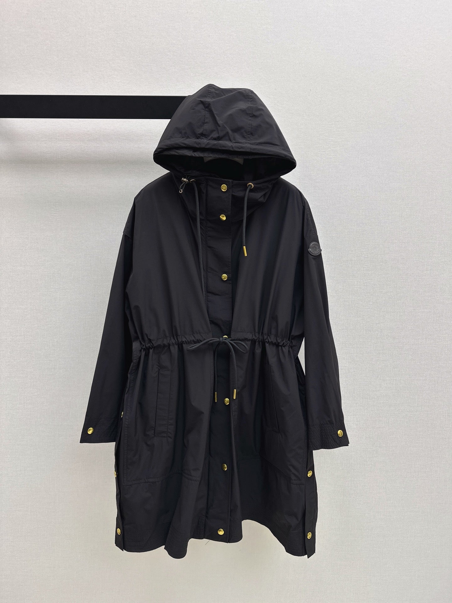 Monc 25fw puffer vest hooded jacket set