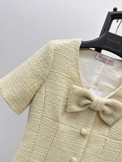 Valen 25fw bow dress