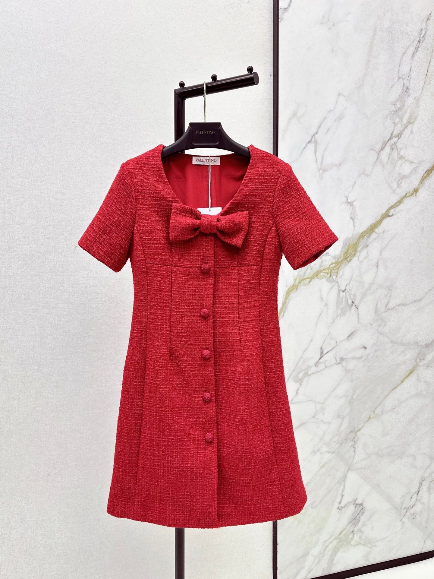 Valen 25fw bow dress