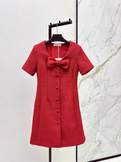 Valen 25fw bow dress