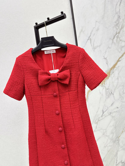 Valen 25fw bow dress