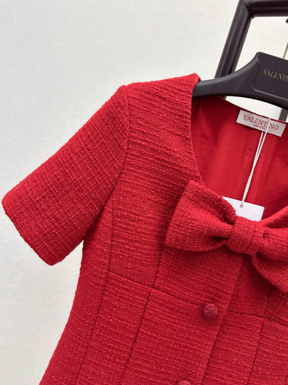 Valen 25fw bow dress