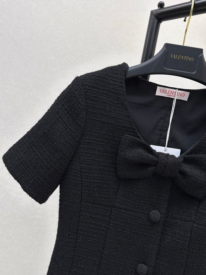 Valen 25fw bow dress