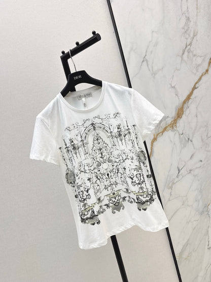 CD 25ss  print t-shirt