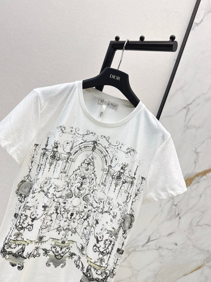 CD 25ss  print t-shirt