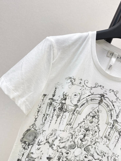 CD 25ss  print t-shirt